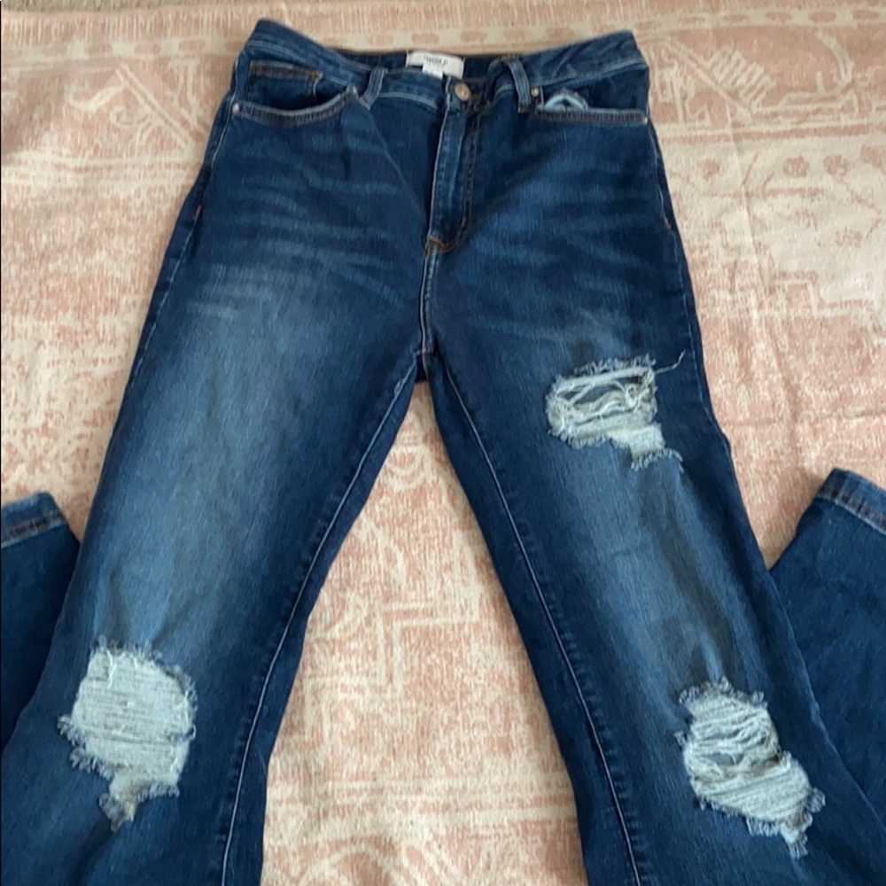 Flair super soft dark denim jeans!
